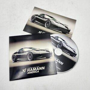 Hamann America Automotive Tuning And Design CD DVD Advertising Postcard